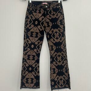 New Scotch & Soda Maison Crop Kick Flare
Printed Jeans Size 25